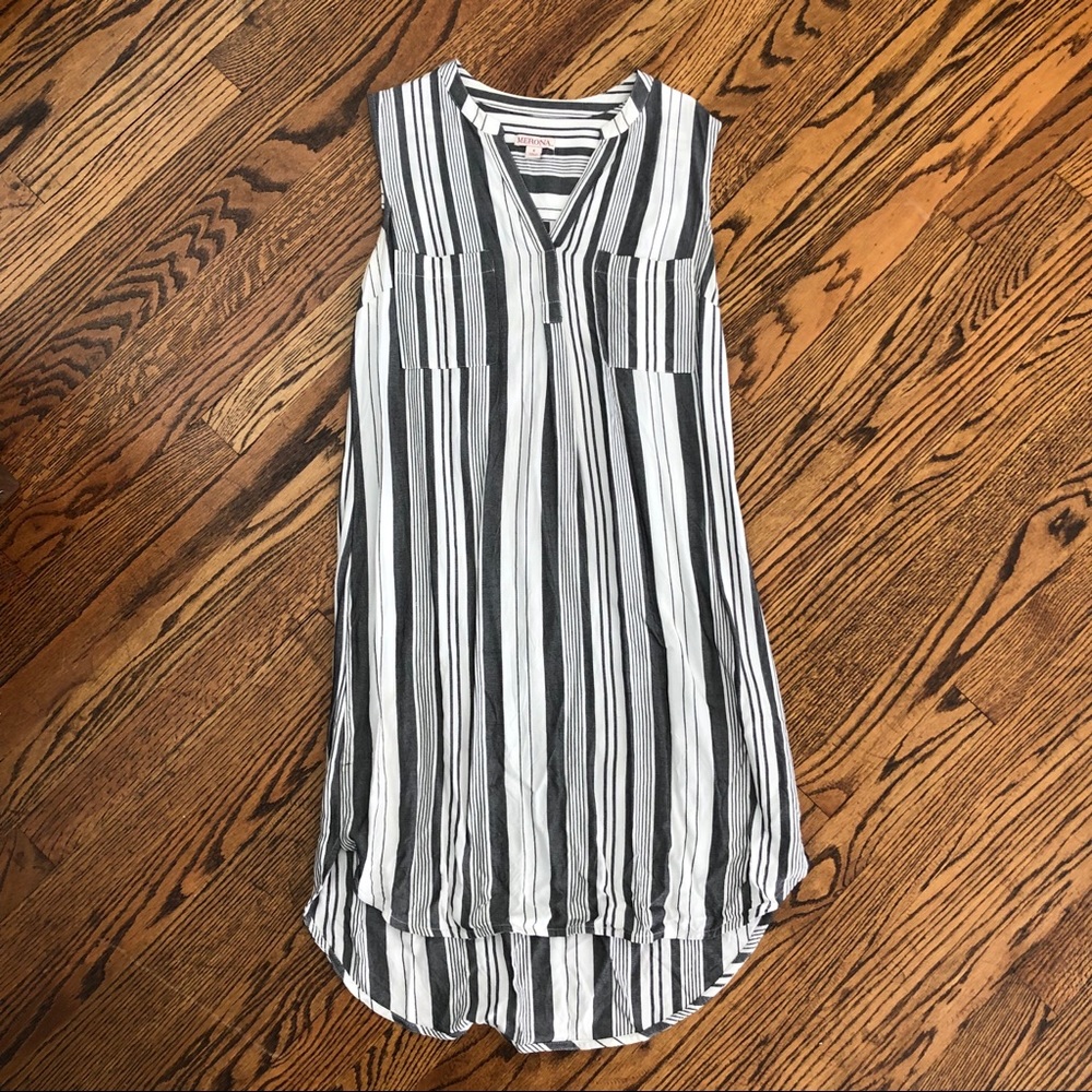Striped Shift Dress